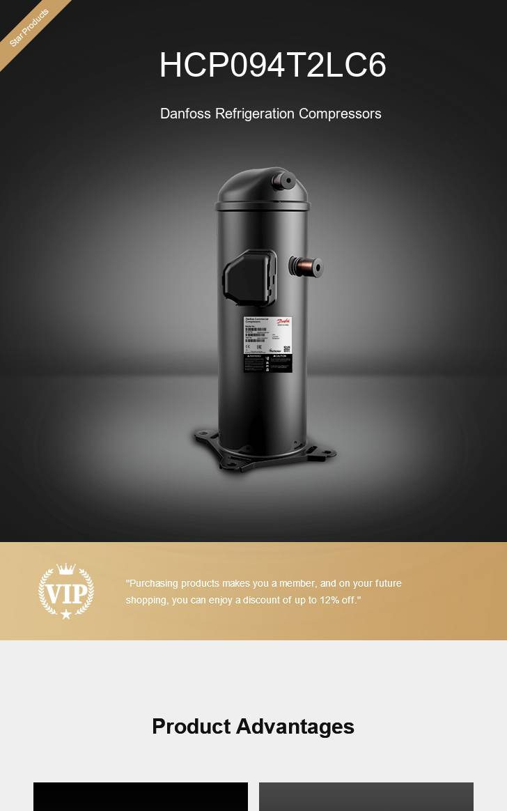 Danfoss Compressor HCP094T2LC6, technical parameters pdf, structure diagram